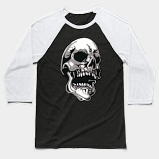 Skull Head Baseball T-Shirt